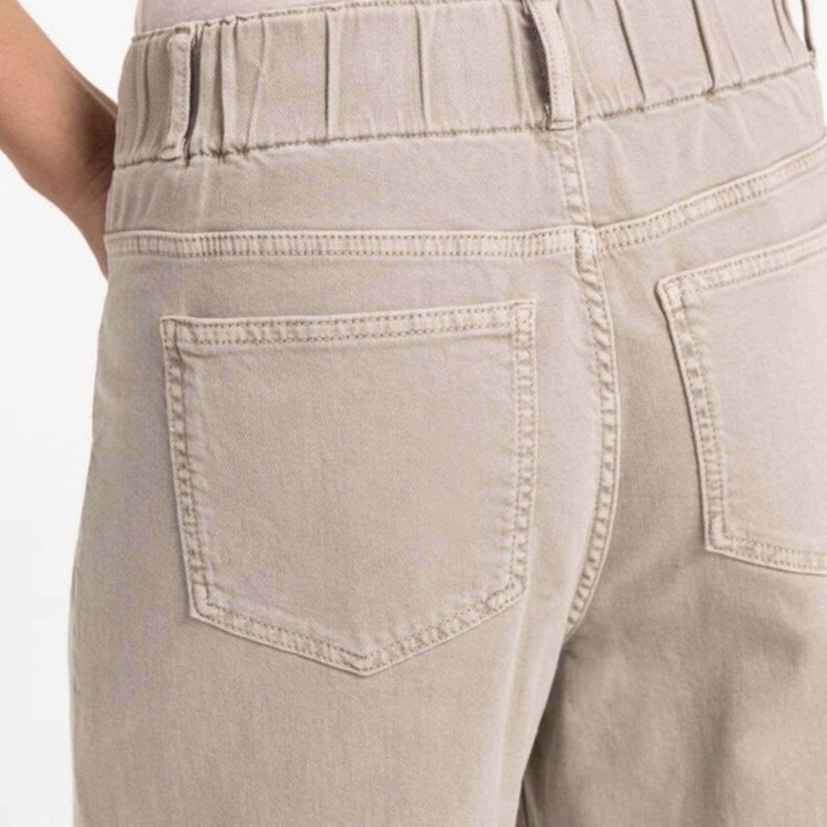 Yaya Jean 01311153 en denim à jambes larges - Mid Grey Denim