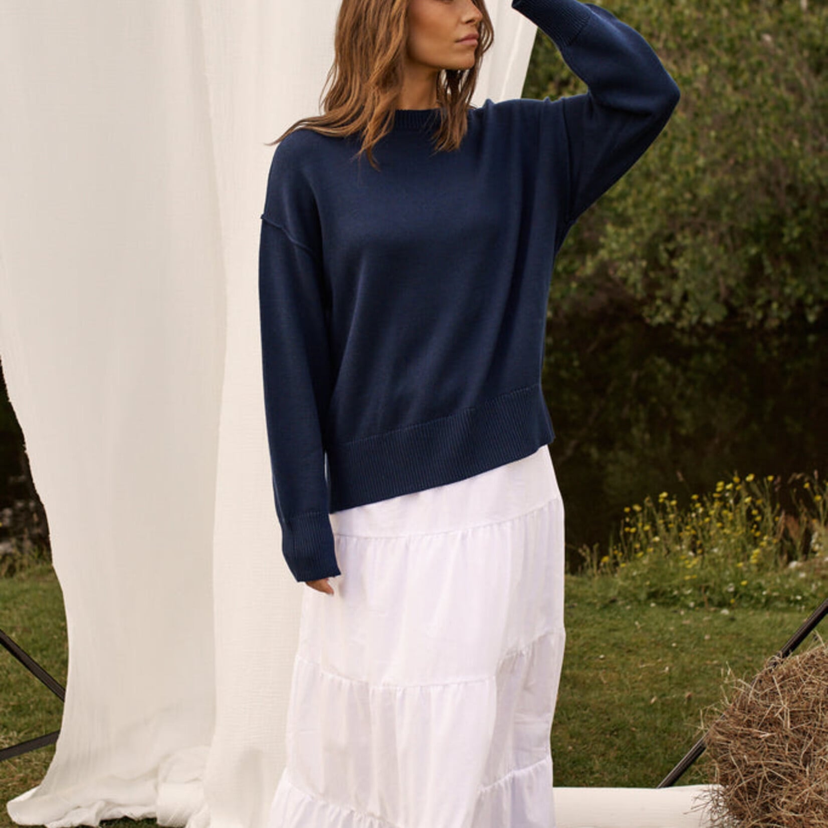 Daily Story Tess sweater - Navy