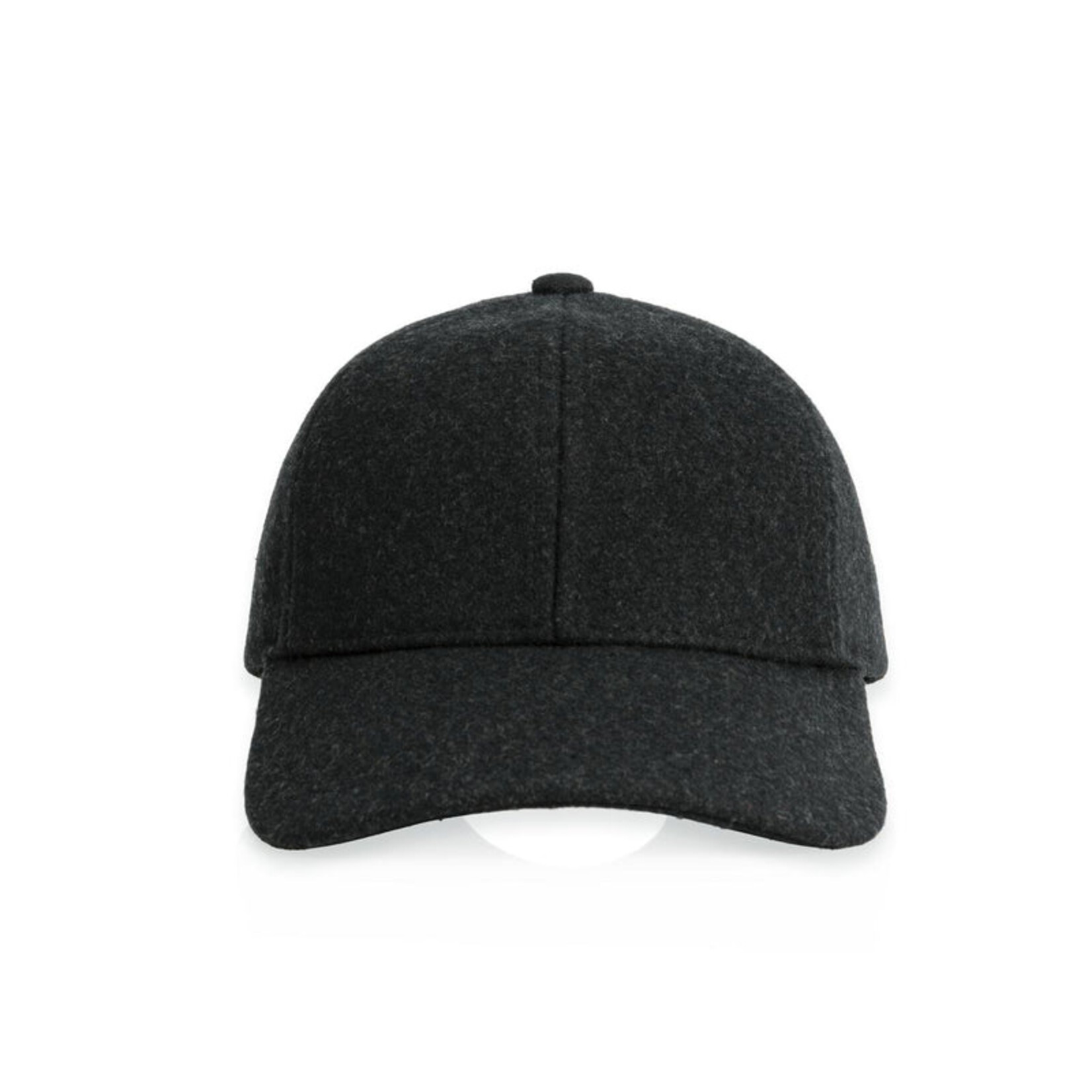 Yaya Casquette en laine avec cordon de serrage réglable - Hole black