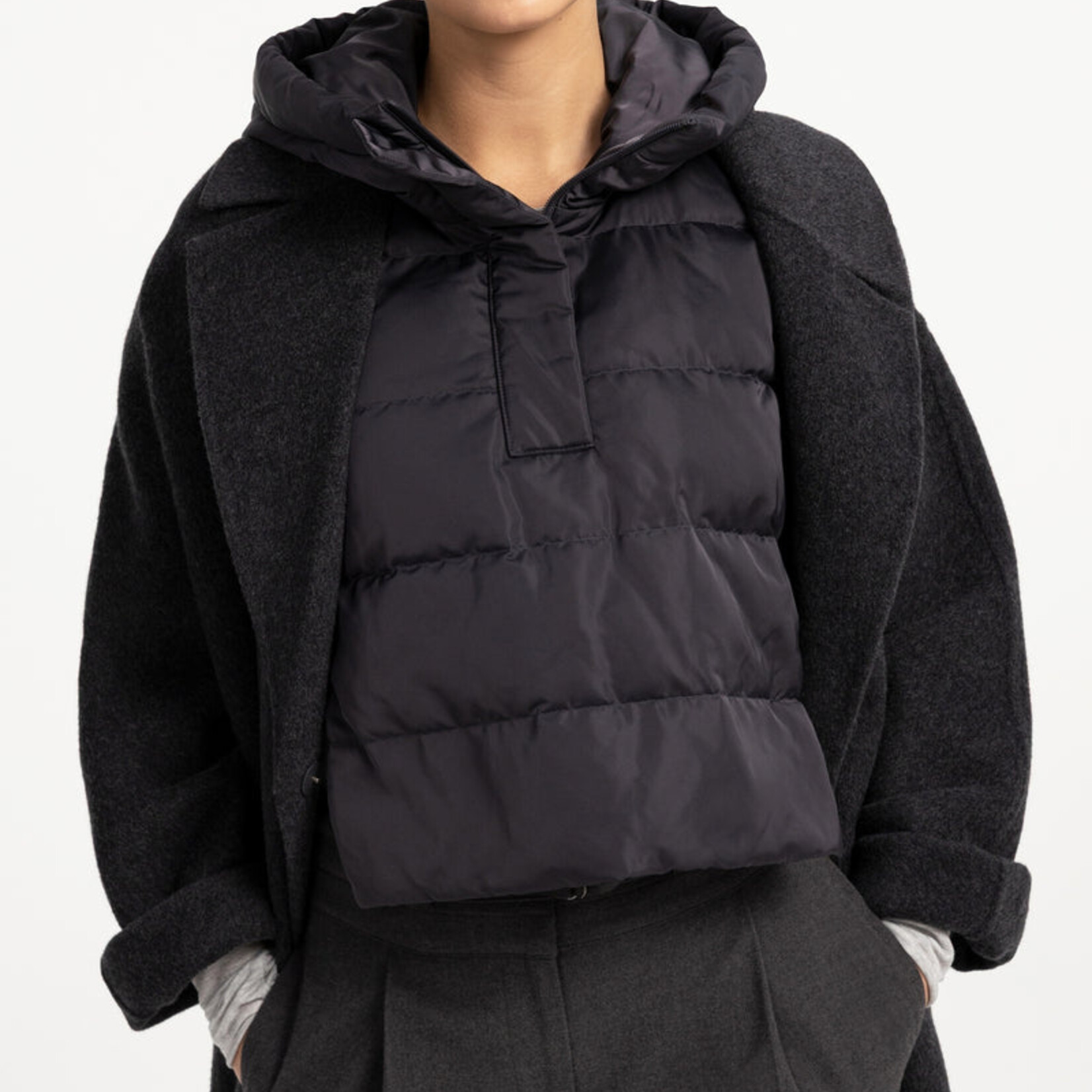 Yaya Veste ajustable - Hole black