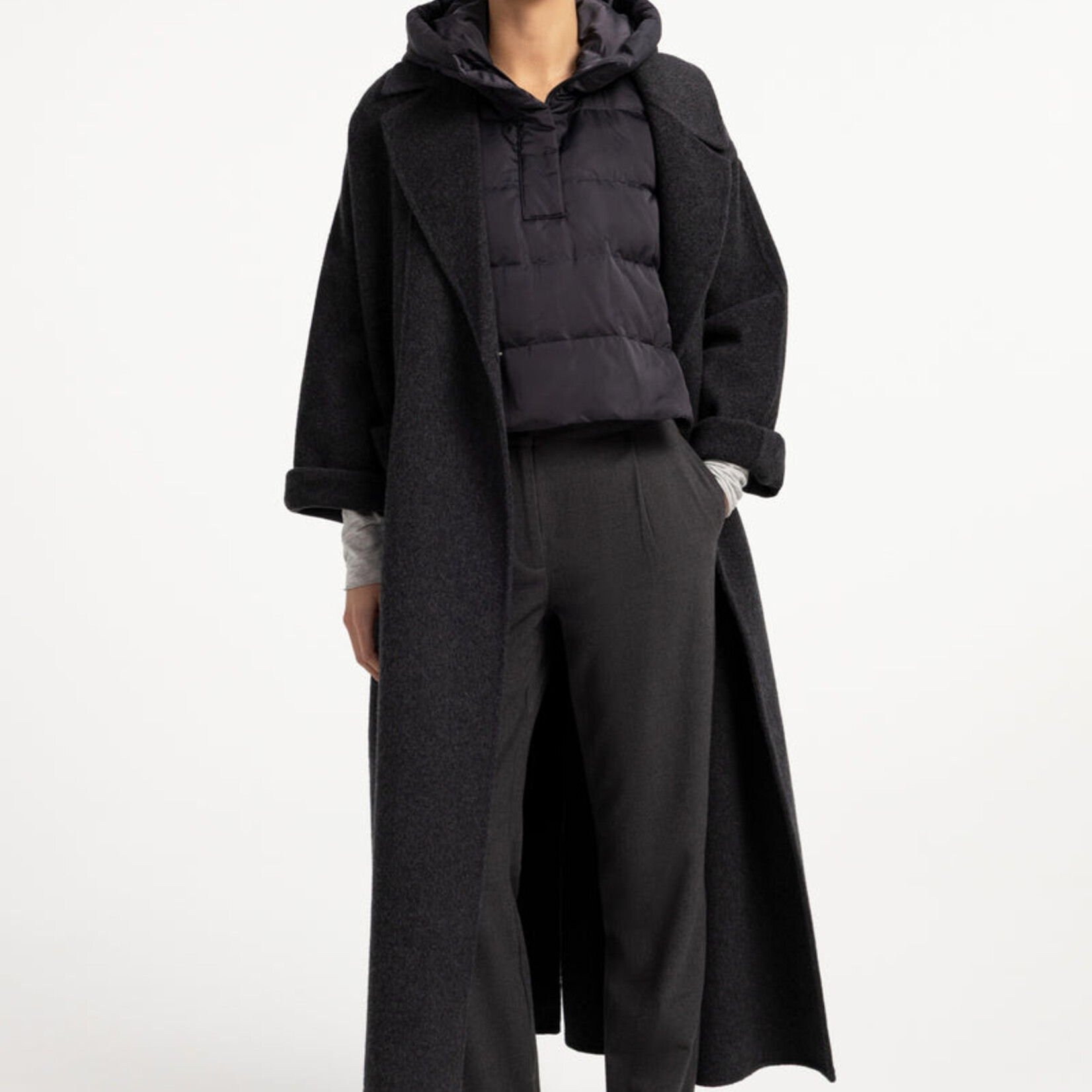 Yaya Veste ajustable - Hole black