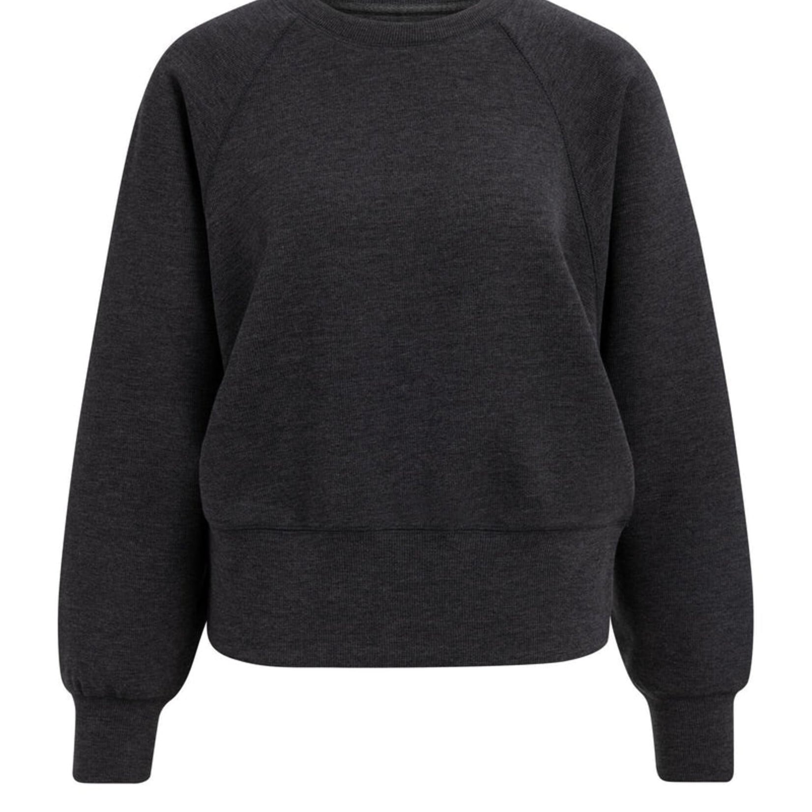 Yaya Sweatshirt à manche raglan - Hole black