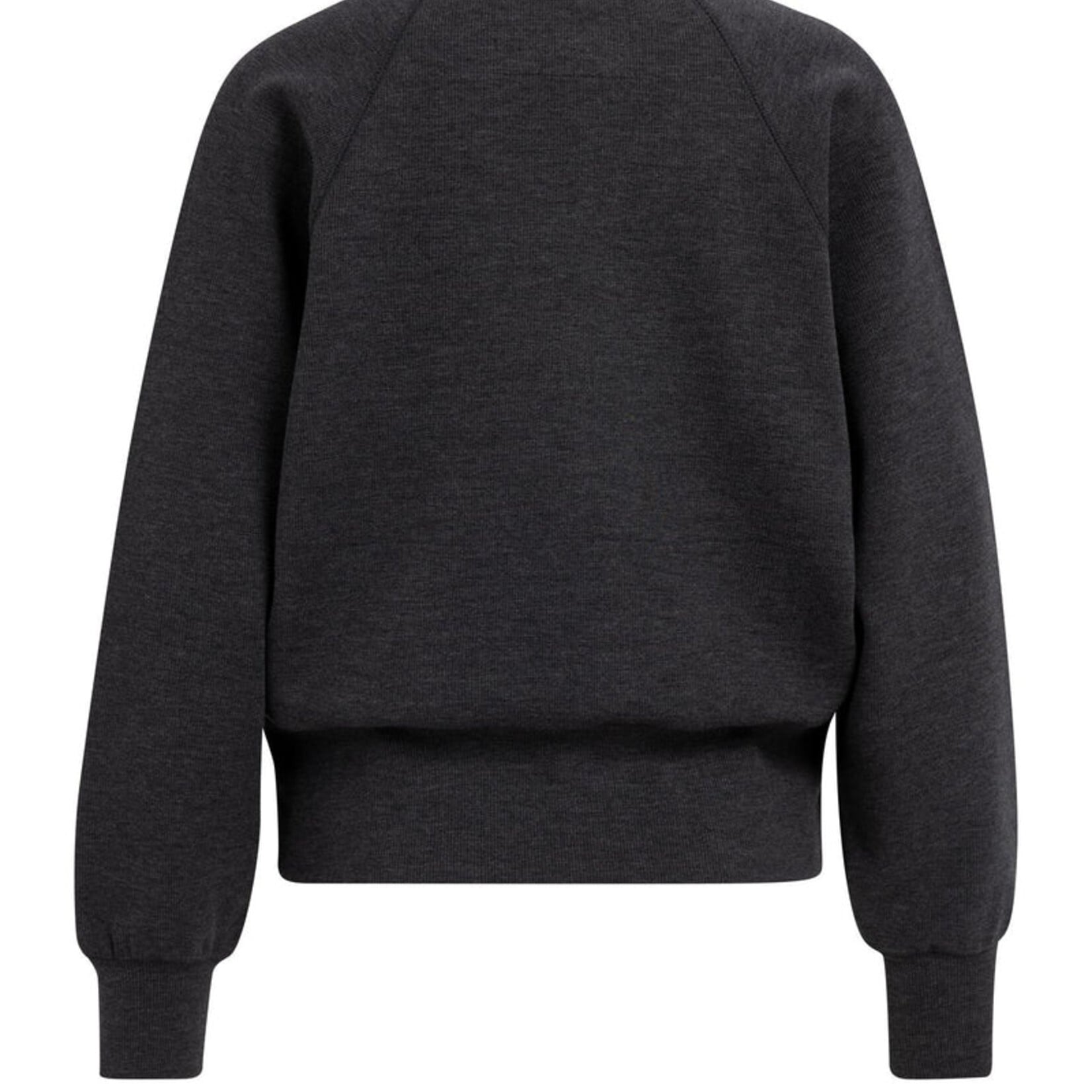 Yaya Sweatshirt à manche raglan - Hole black
