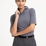 Yaya Top avec bouton au col - Arctic seal