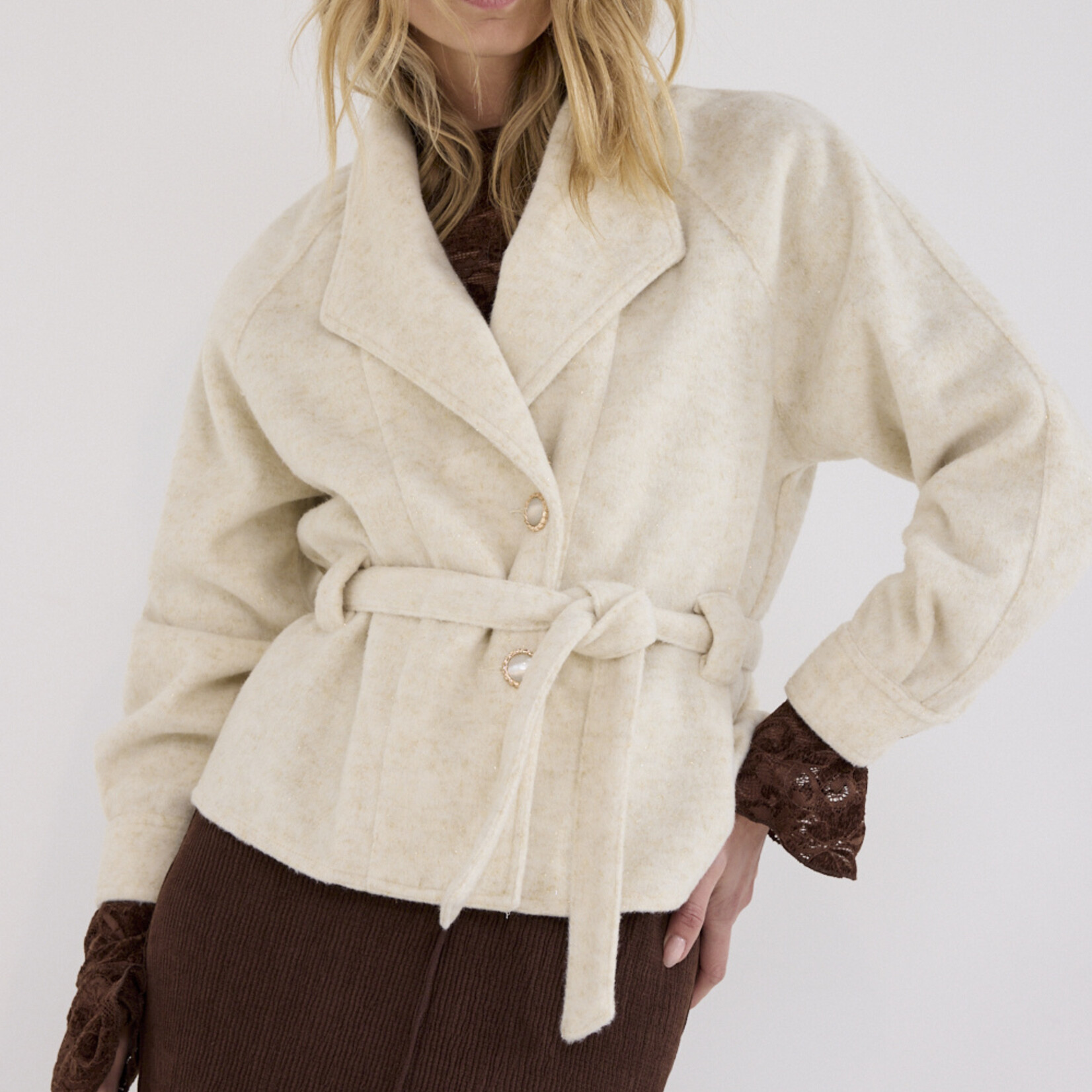 Tramontana Manteau C4421801 avec ceinture - Snow