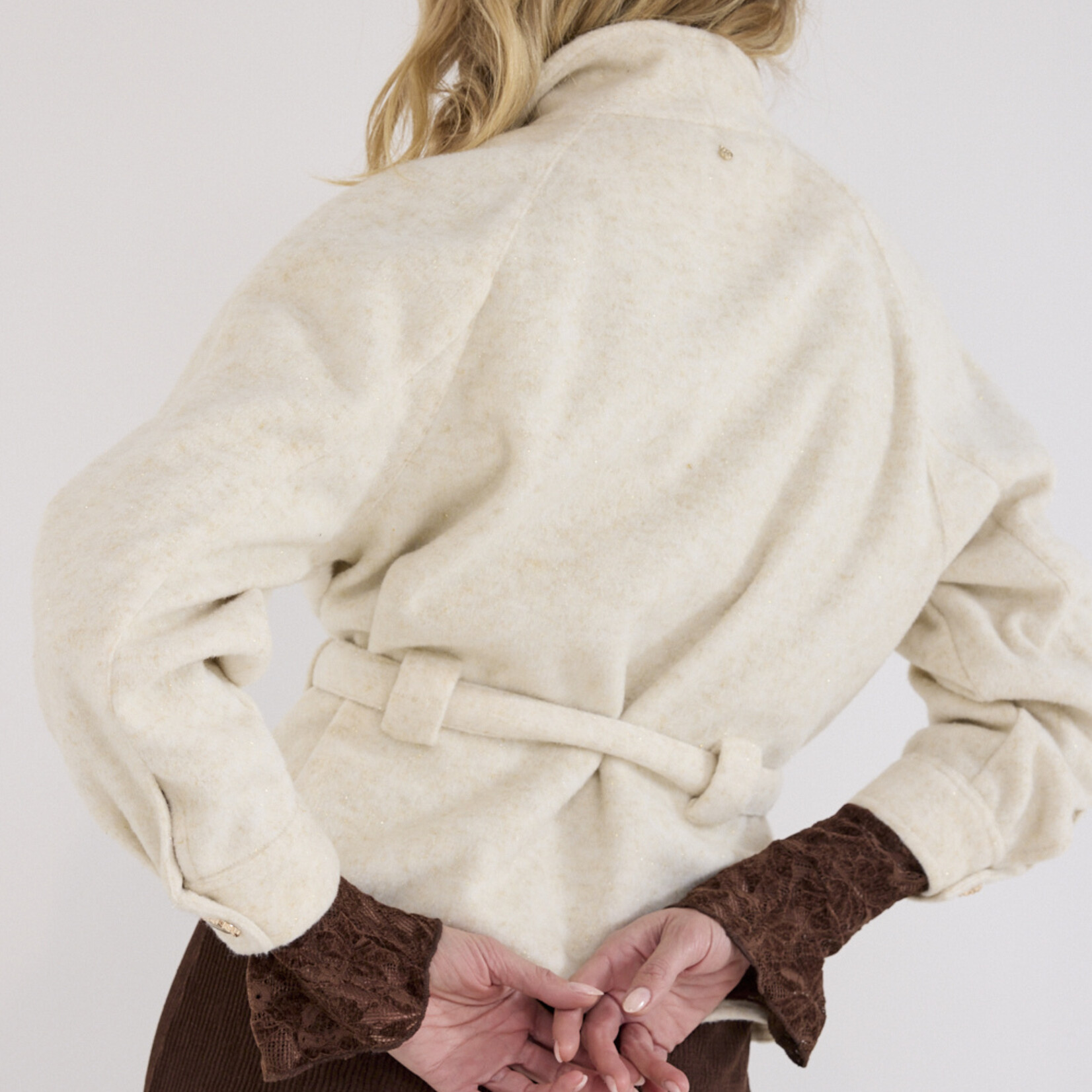 Tramontana Manteau C4421801 avec ceinture - Snow