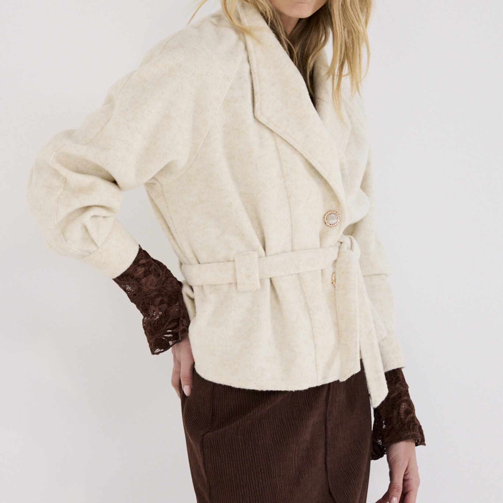 Tramontana Manteau C4421801 avec ceinture - Snow