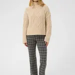 Part Two Pantalon Pontas - Dark Navy Check