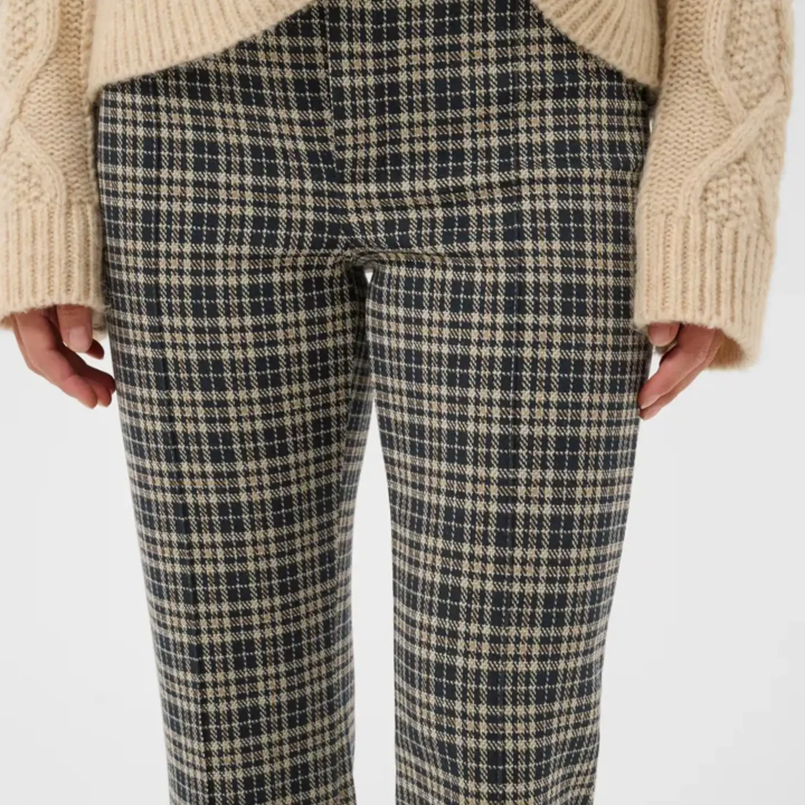 Part Two Pantalon Pontas - Dark Navy Check