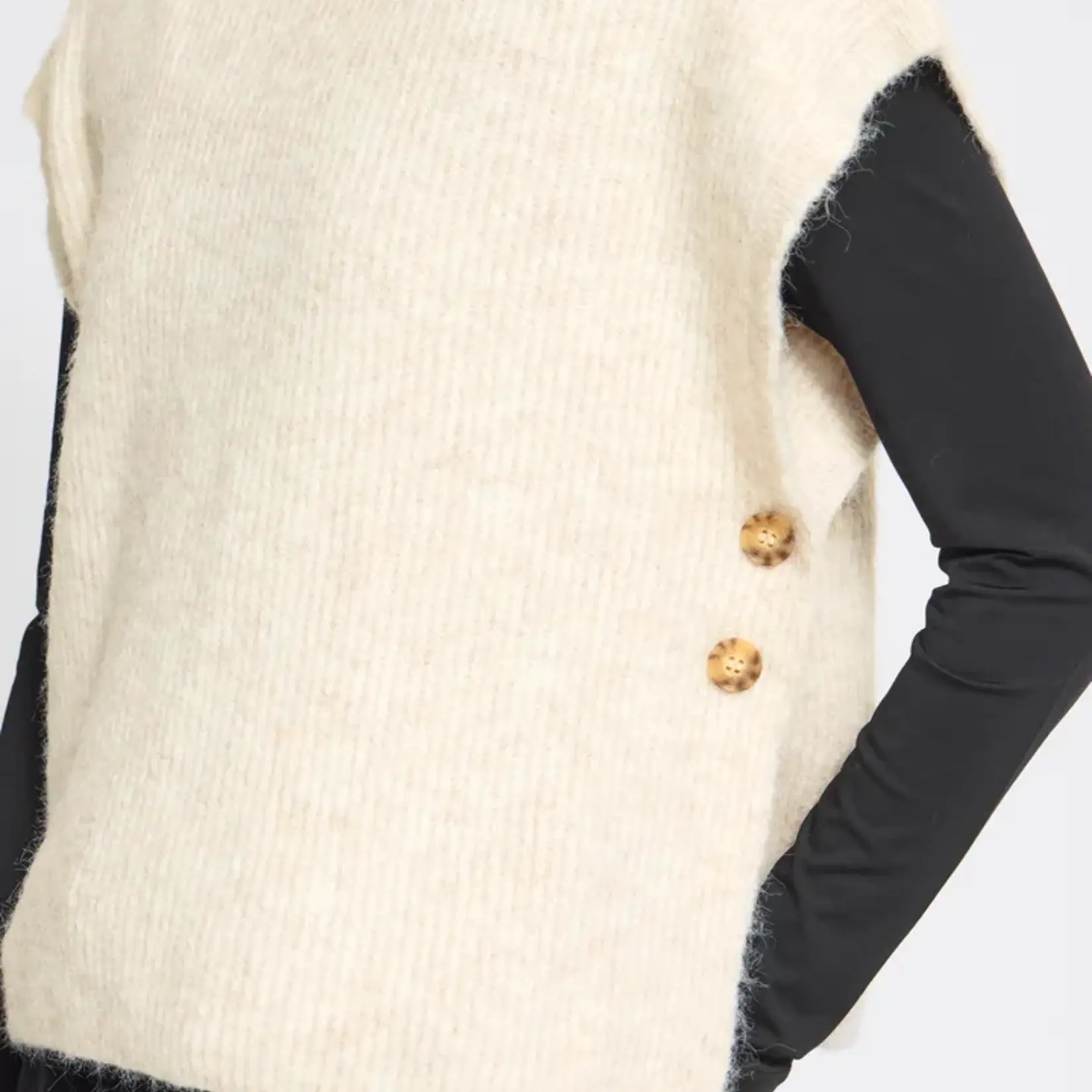 Ichi Top Ylva - Oatmeal Melange