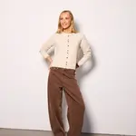 Ichi Cardigan Fantia - Birch Melange