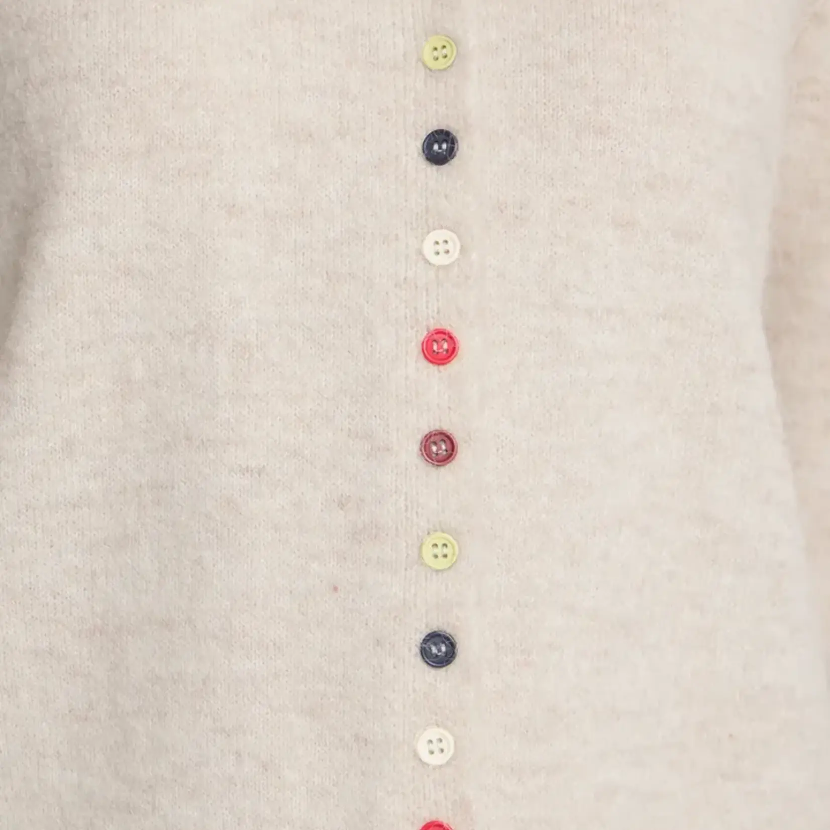 Ichi Cardigan Fantia - Birch Melange