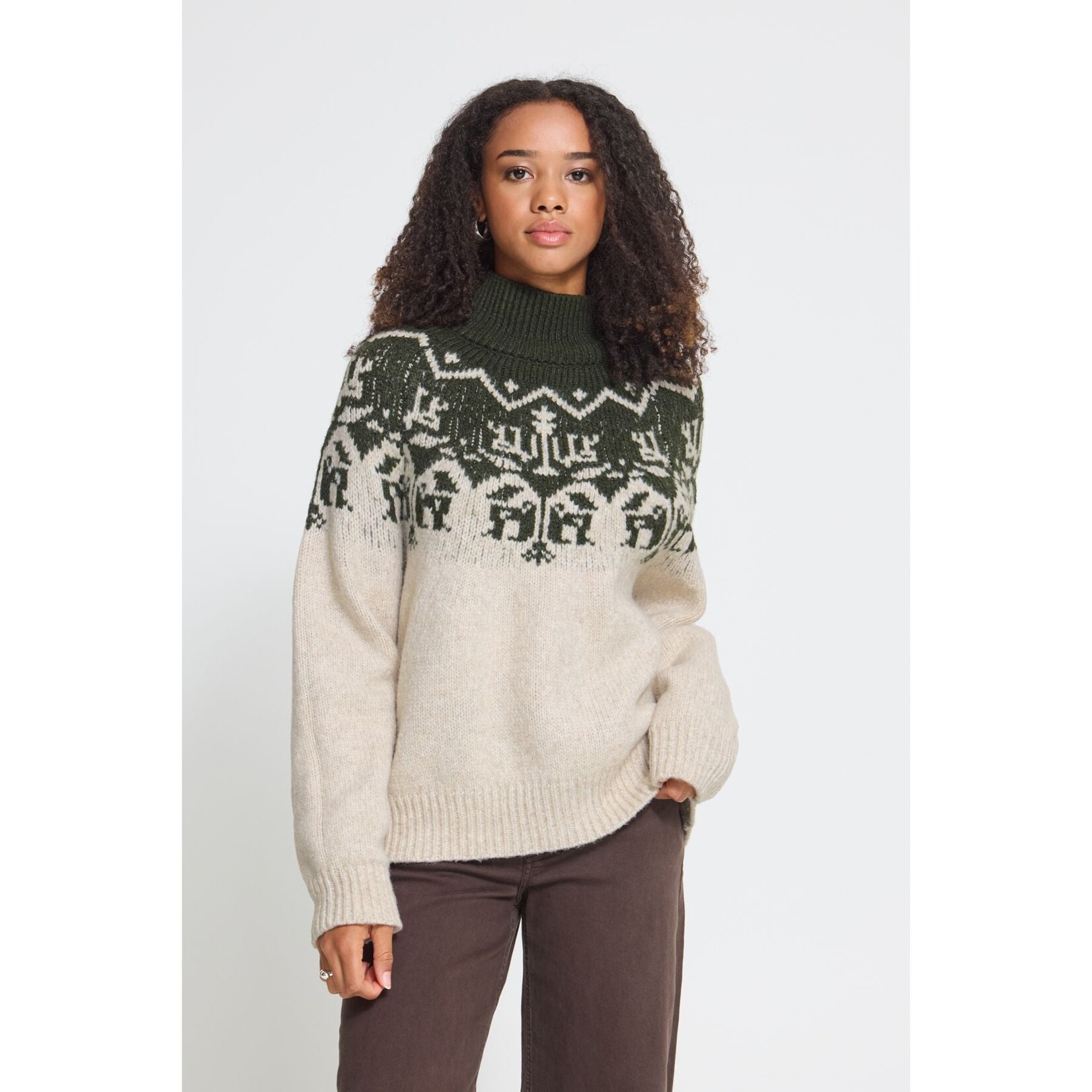 Ichi Sweaters Nalas - Rosin