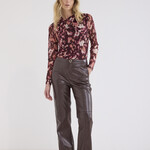 Tramontana Chandail C3221401 avec detail au cou - Print berry