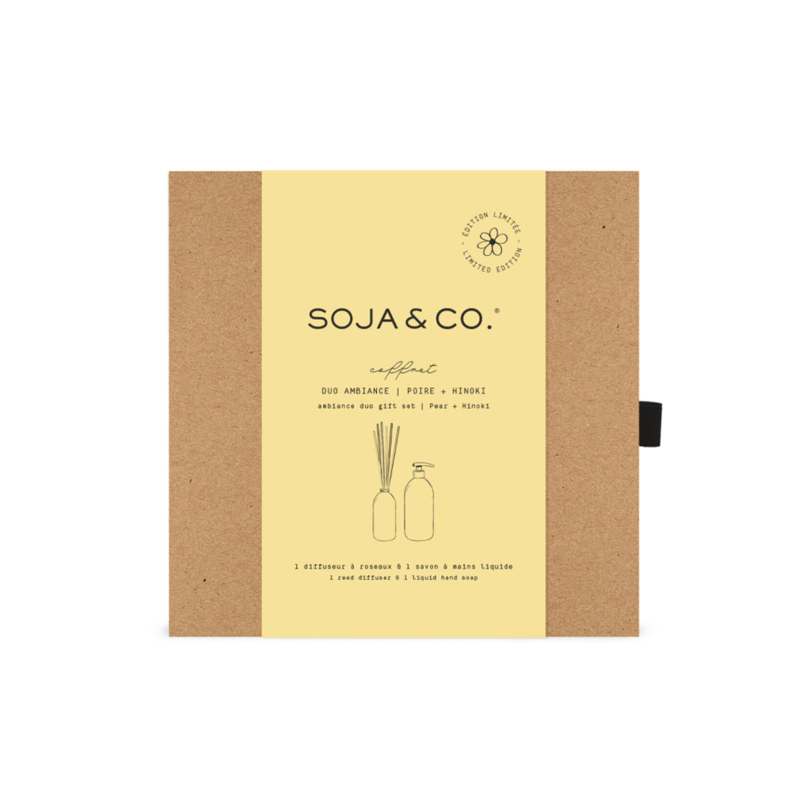 Soja&Co. Gift Set duo ambiance - Poire + Hinoki