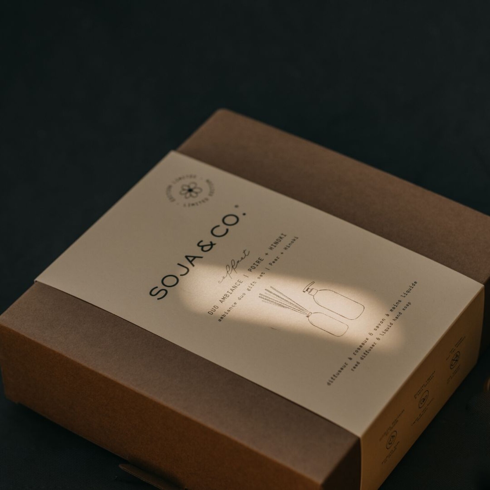 Soja&Co. Gift Set duo ambiance - Poire + Hinoki