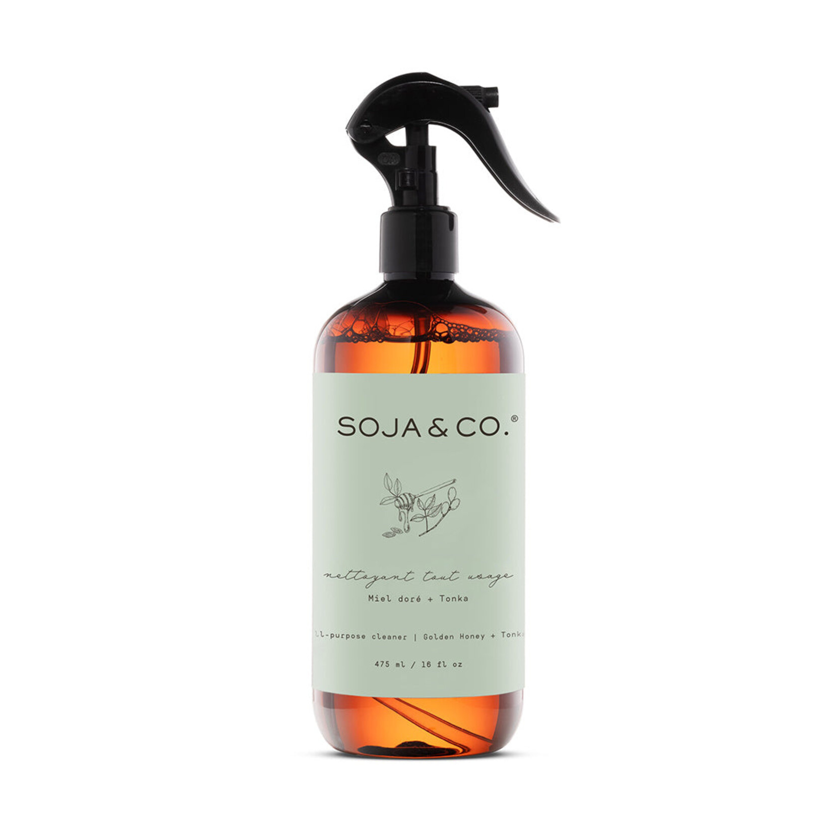 Soja&Co. Nettoyant toute usage - Miel doré + Tonka