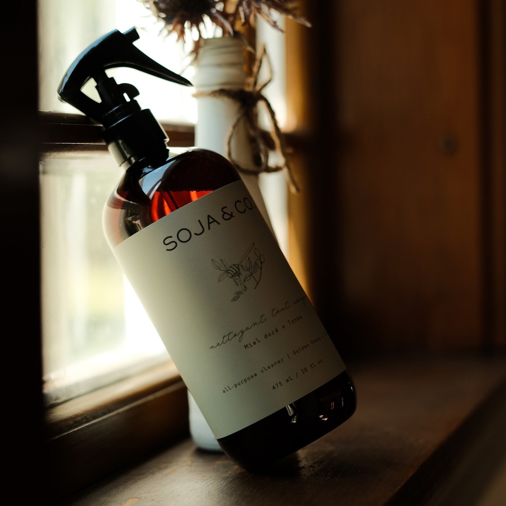 Soja&Co. Nettoyant toute usage - Miel doré + Tonka