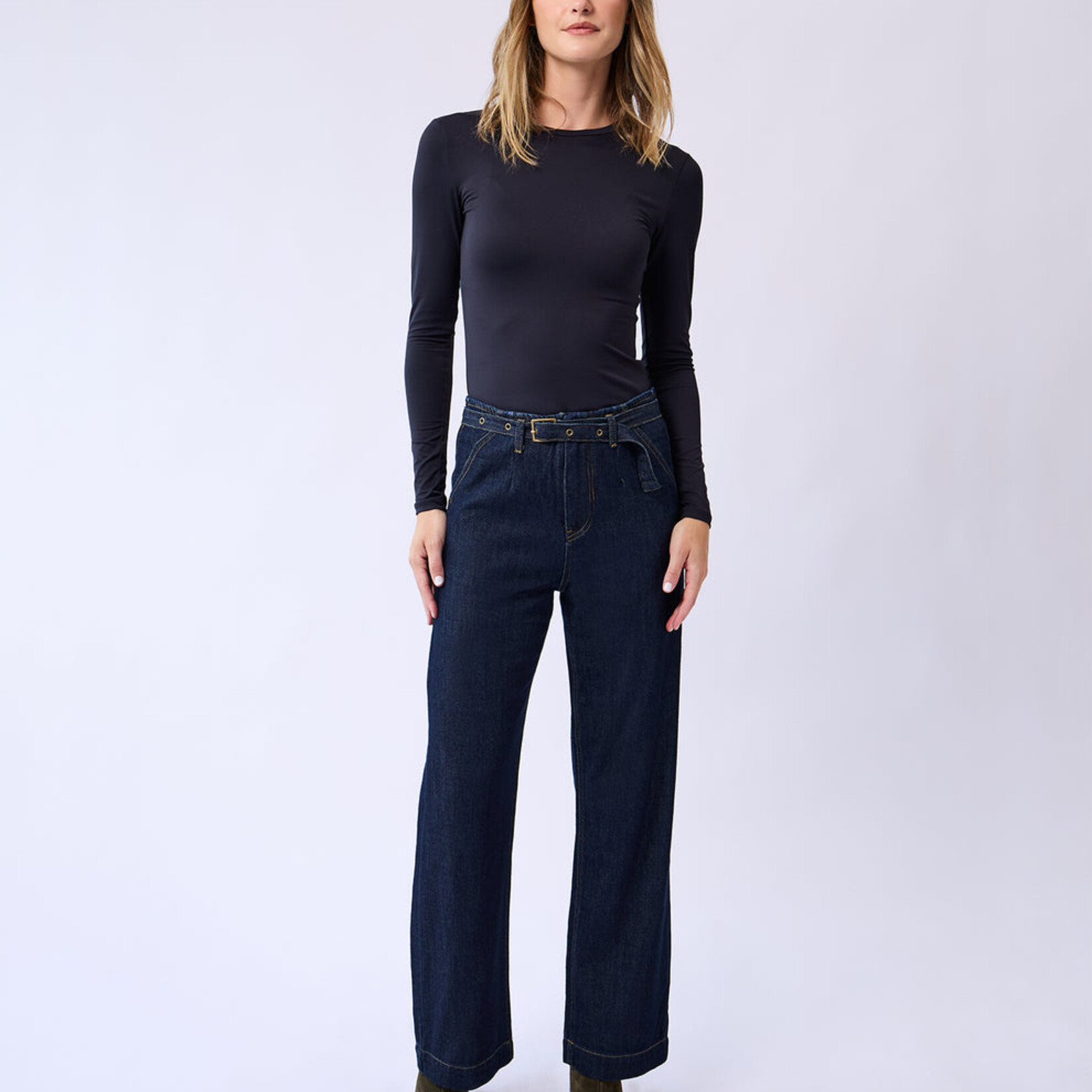 Jeans Chloe coupe droite - Midnight