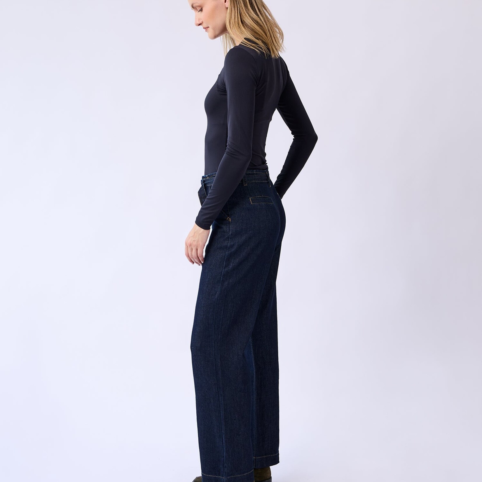 Jeans Chloe coupe droite - Midnight