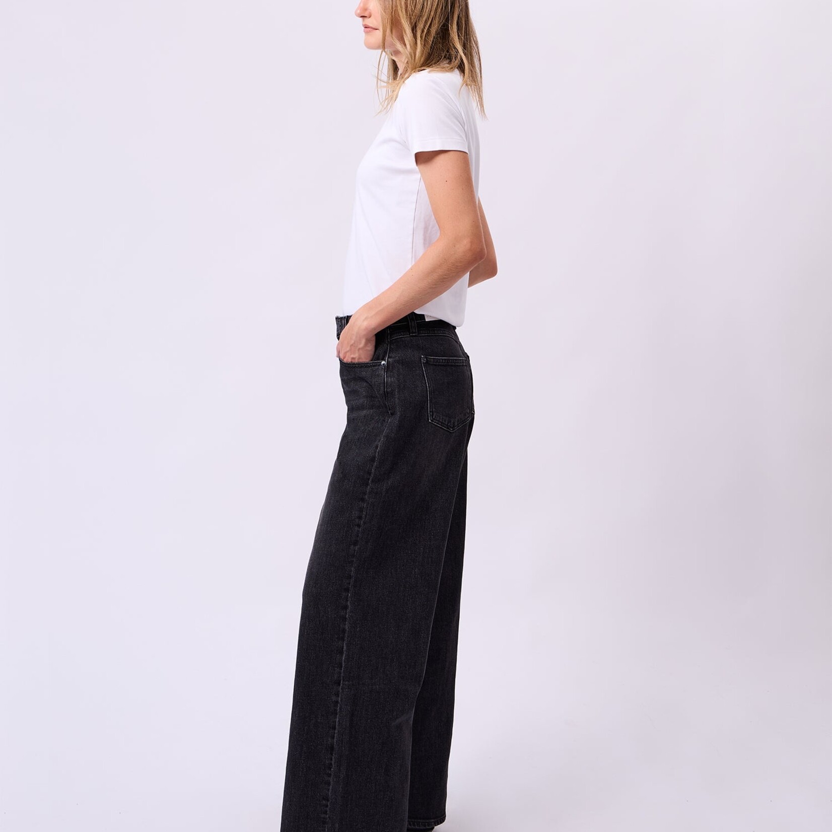 Jeans Lily jambre très évasée - Ashwood