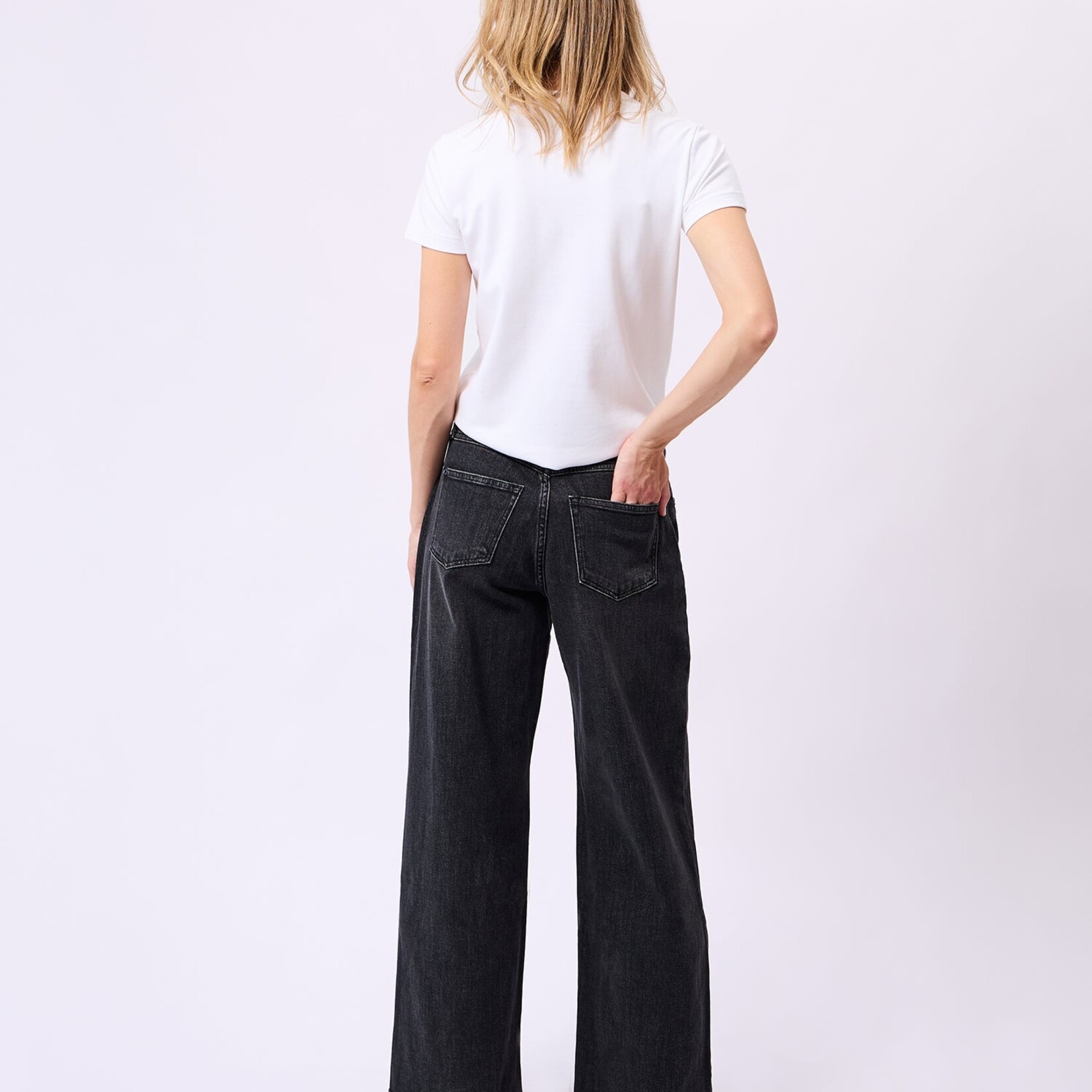 Jeans Lily jambre très évasée - Ashwood