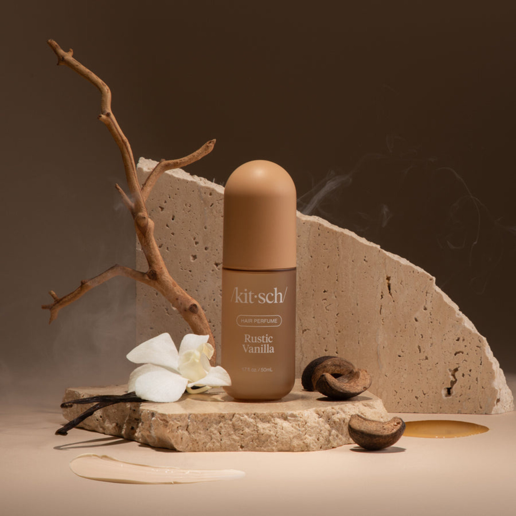Kitsch Brume parfumée pour les cheveux et le corps - Vanille rustic