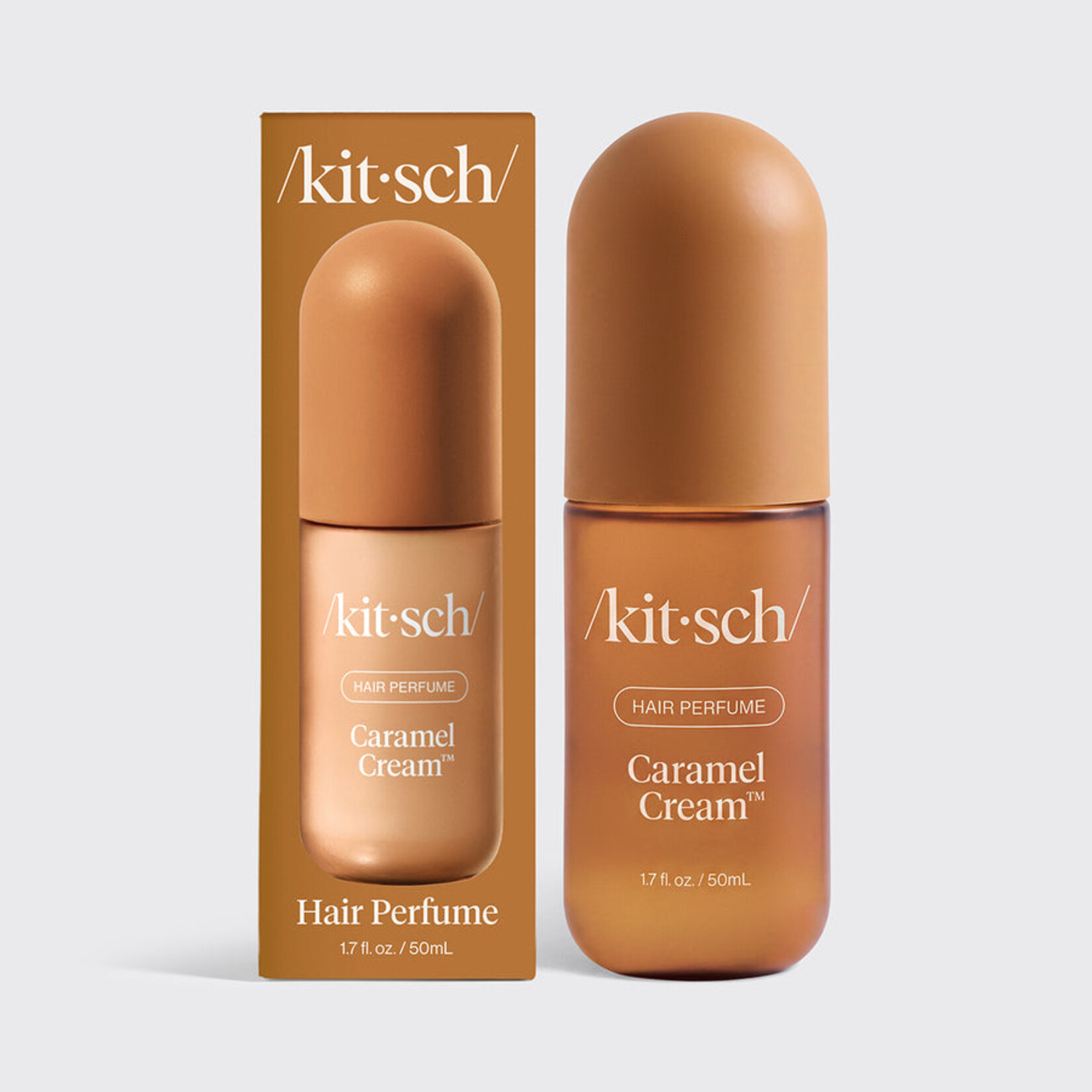 Kitsch Brume parfumée pour les cheveux et le corps - Crème caramel