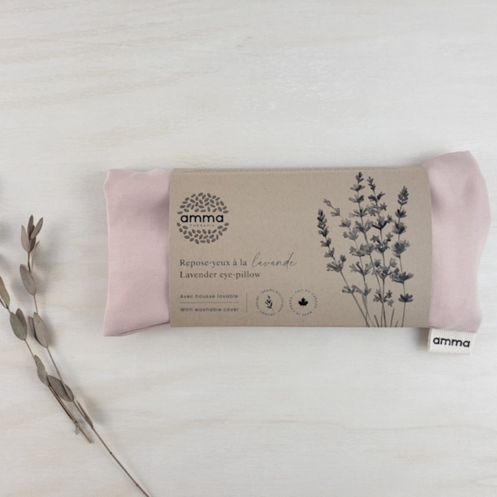 Oreiller pour yeux à la lavandre en tencel - Chai