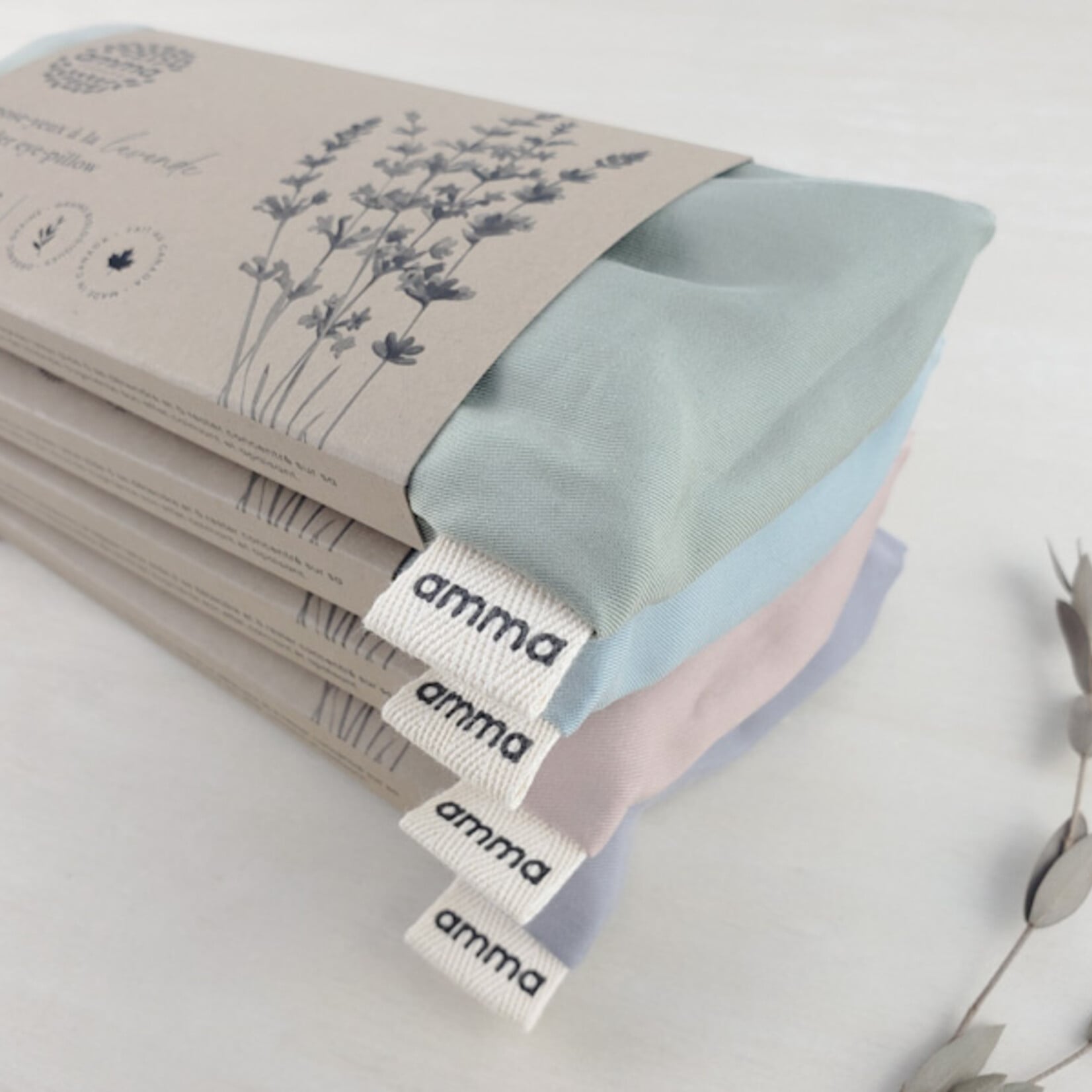 Oreiller pour yeux à la lavandre en tencel - Chai