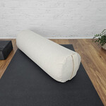 Coussin cylindrique de yoga - Sand linnen