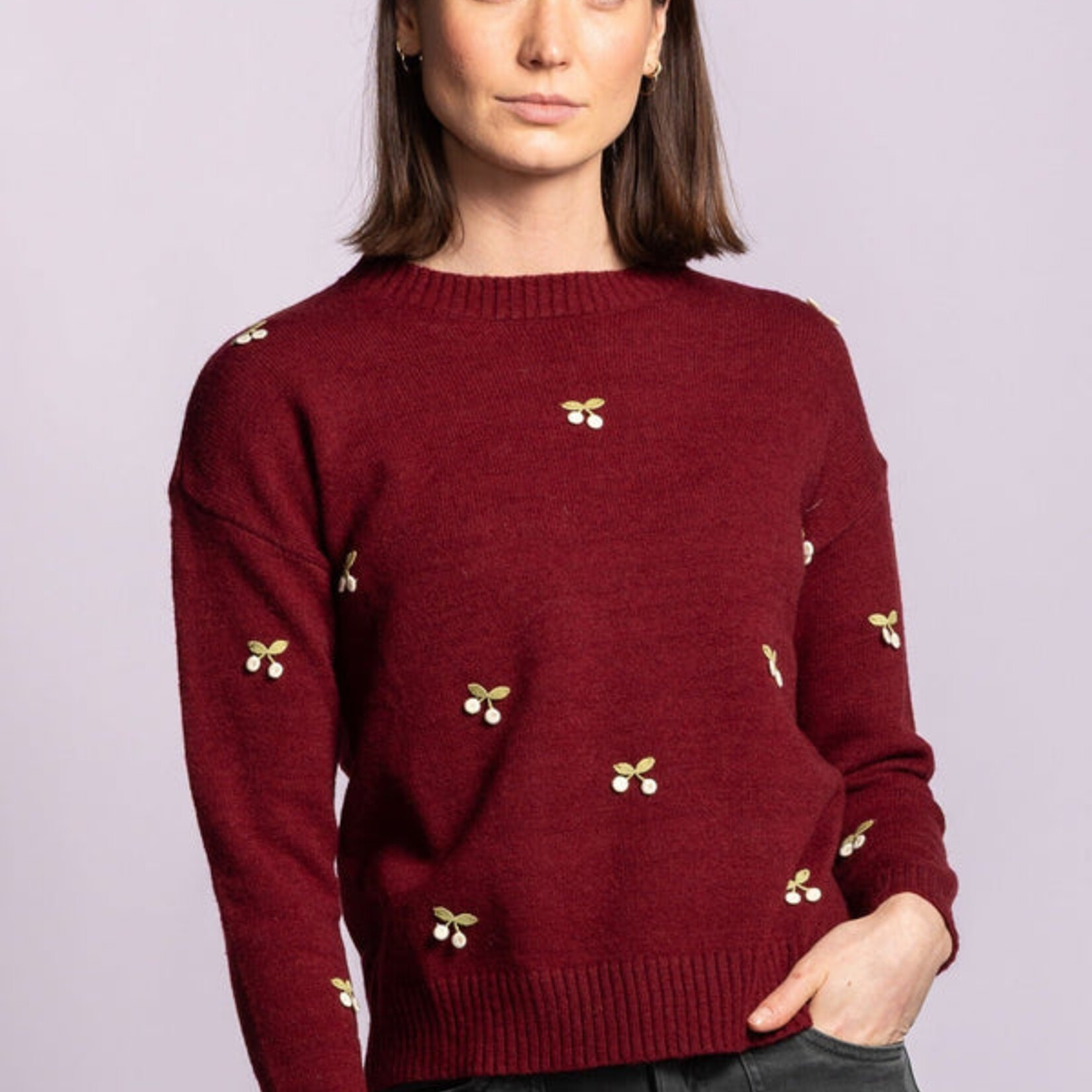 Sweater Livingston - Dark red