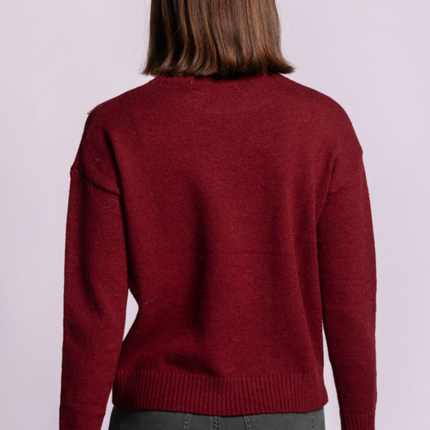 Sweater Livingston - Dark red