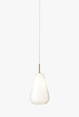 Nuura Anoli 1 pendant by Sofie Refer | M | Nordic gold/opal white