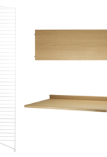 String String | Desk Bundle | Oak | White frame