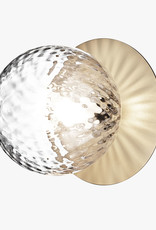Nuura Liila 1 wall light by Sofie Refer | L | Nordic gold/optic clear