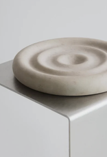 Heavy Object 01 by Studio Pneuma | Limited edition | Limestone polished by hand | Dia220mm x H30mm
