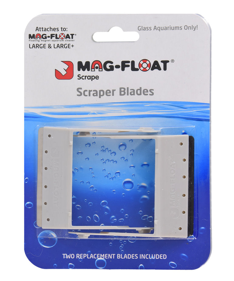 GULFSTREAM TROPICAL Replacement Scrapers Blades for Mag-Float Scrape - 2 pk