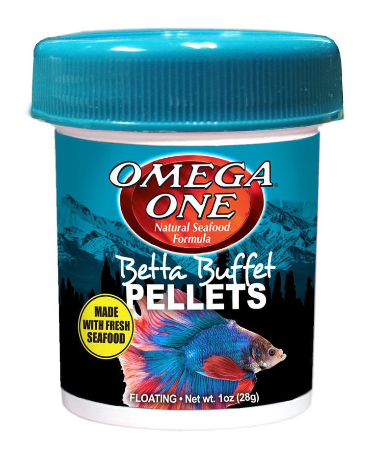 Omega One OMEGA ONE Betta Buffet Pellets - 1 oz