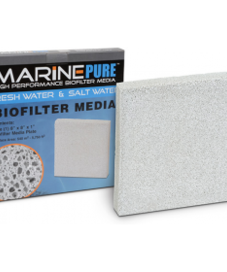 Marine Pure MARINEPURE Biofilter Media Plates (8" x 8" x 1")