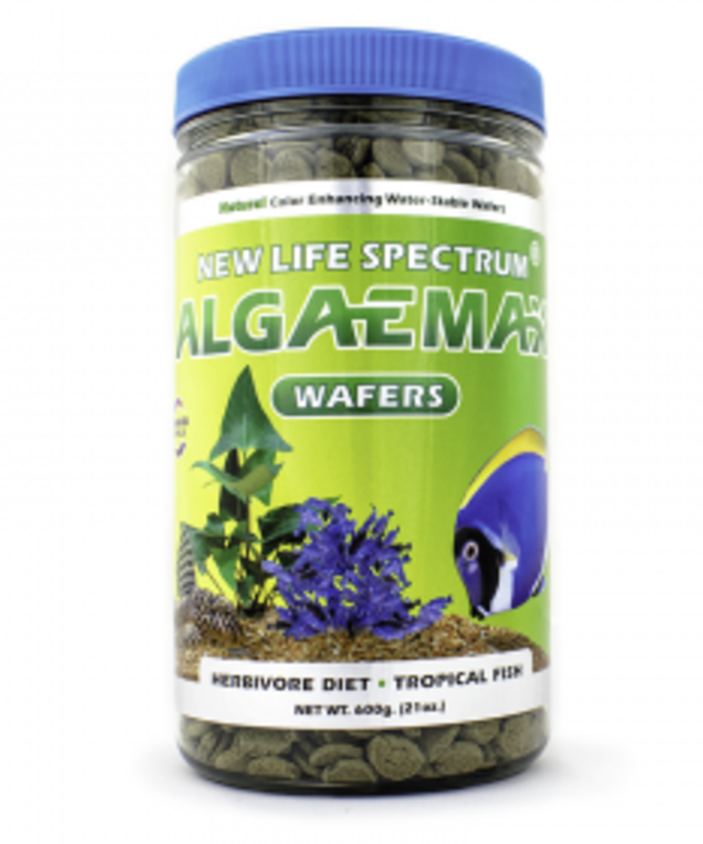 NEW LIFE SPECTRUM NEW LIFE SPECTRUM Algaemax Wafers - 12 mm Sinking Wafers 600 g