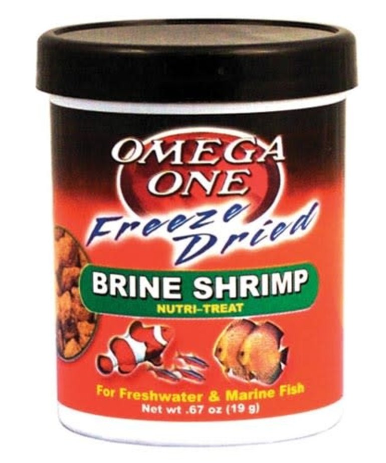 Omega One OMEGA ONE Freeze-Dried Brine Shrimp Nutri-Treat - 0.67 oz