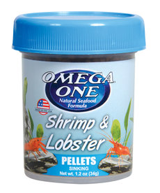 Omega One OMEGA ONE Shrimp & Lobster Pellets - 1.2 oz