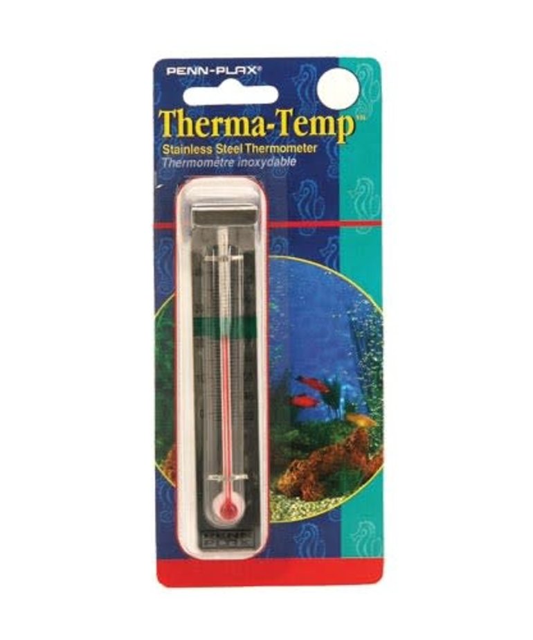 Penn Plax PENN PLAX Stainless Steel Thermometer
