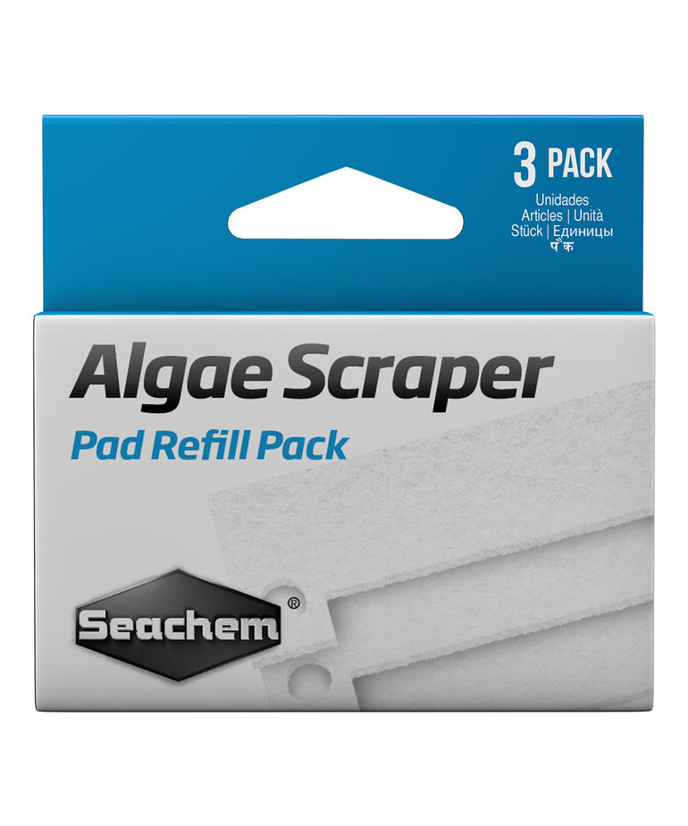 Seachem SEACHEM Algae Scraper Replacement Scrub Pads - 3 pk