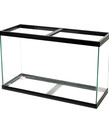 AQUEON Standard Aquarium - Black Frame - 90 gal - Black Silicone