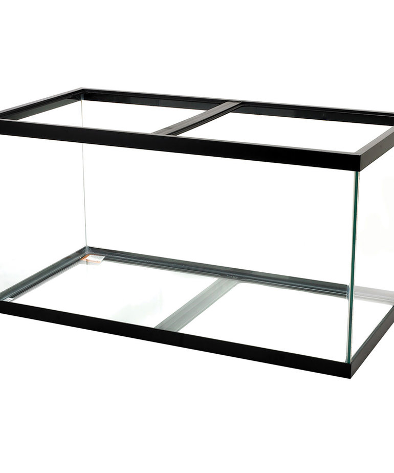 AQUEON Standard Aquarium Black Frame 120 gal Black Silicone