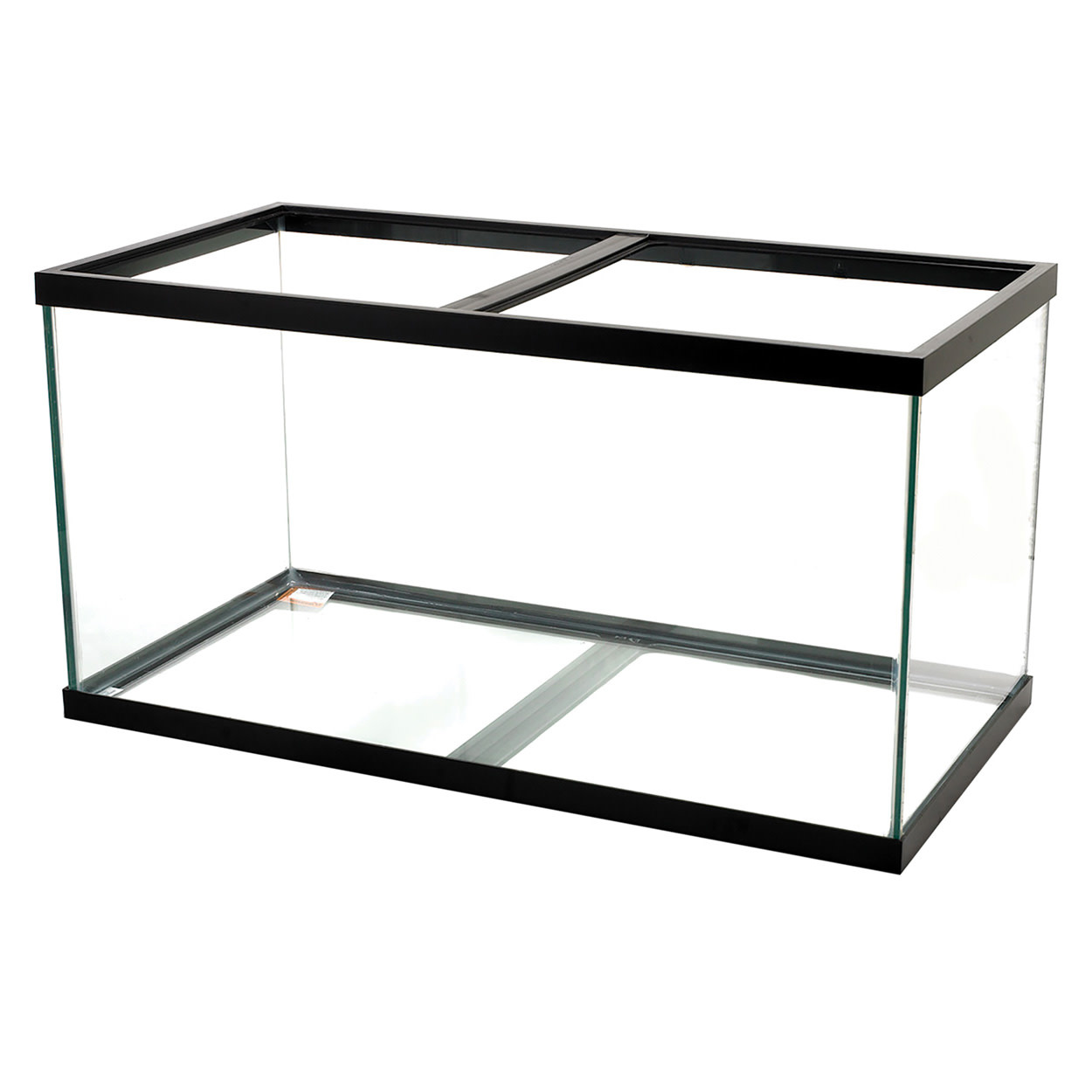 AQUEON Standard Aquarium Black Frame 120 gal Black Silicone
