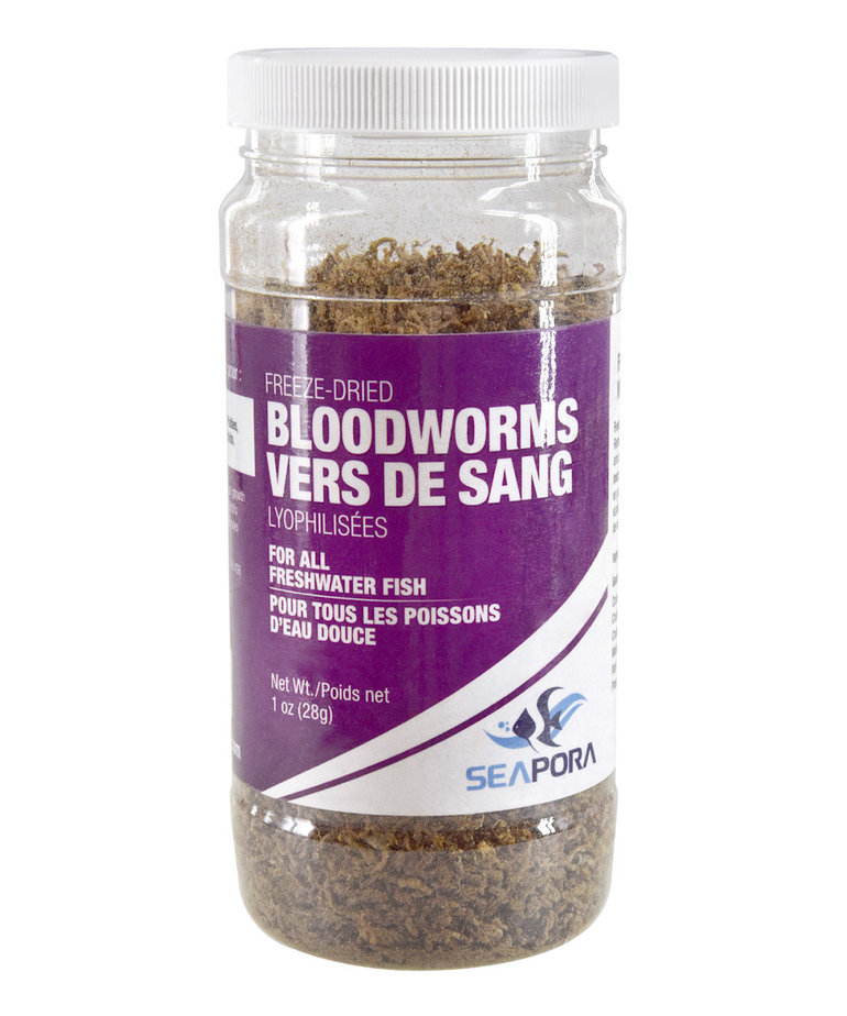 SEAPORA Freeze-Dried Bloodworms - 14 g