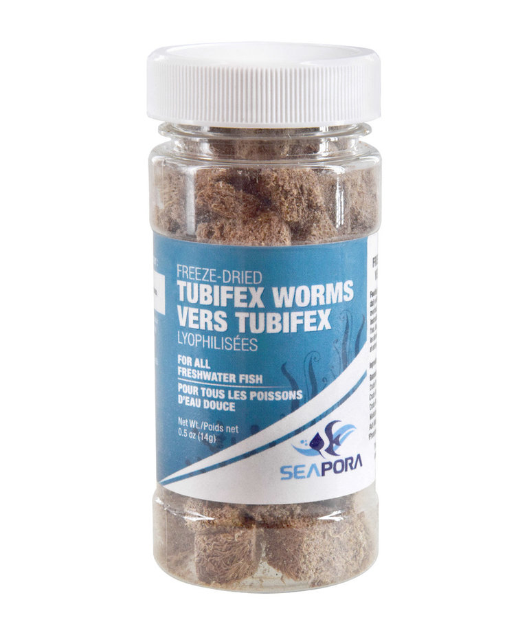 SEAPORA Freeze-Dried Tubifex Worms - 14 g